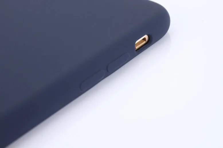 Для iPhone 7 8 чехол роскошный Оригинальный жидкий силиконовый для Plus стильные
