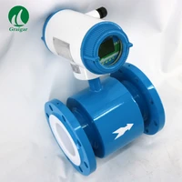 dn100mm electromagnetic flow meter with automatic operation measuring range dn10 dn600