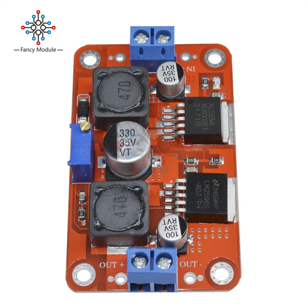 Автоматический понижающий модуль преобразователя Напряжения XL6009 LM2596S|module