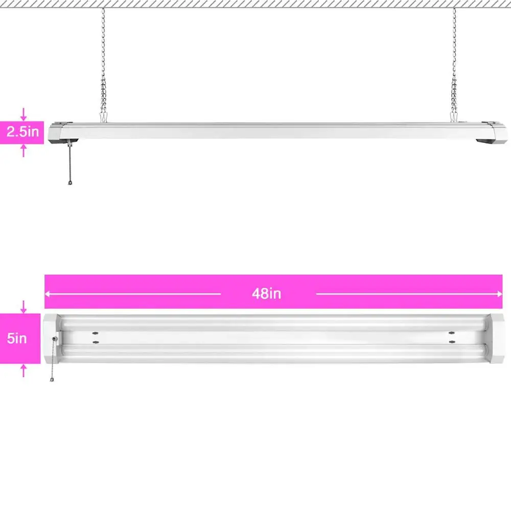 50 Вт (эквивалент 300 Вт) LED Grow Light полный спектр растений Tent лампа для рассады