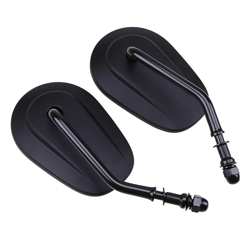 

1 Pair 7.6 mm Bolt thread Motorcycle Rearview Side Mirrors ATV for Harley Davidson Street Bike Chopper Bobber Scooter Mirrors