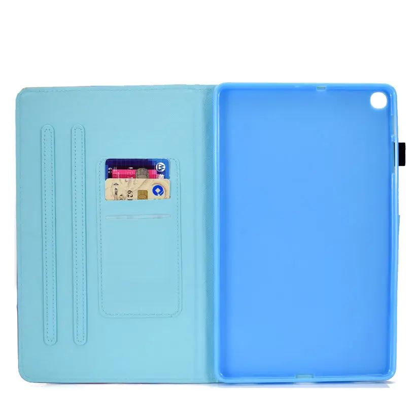 SM T720 T725 чехол для Samsung Galaxy Tab S5e 10 5 2019 умный кожаный Funda Capa|Чехлы планшетов и
