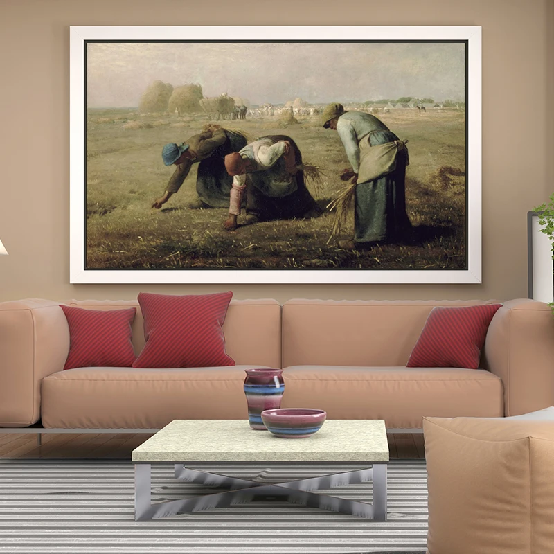 Картина знаменитой алмазной картины J.F Millet The Gleaners 5D сделай сам полноразмерная