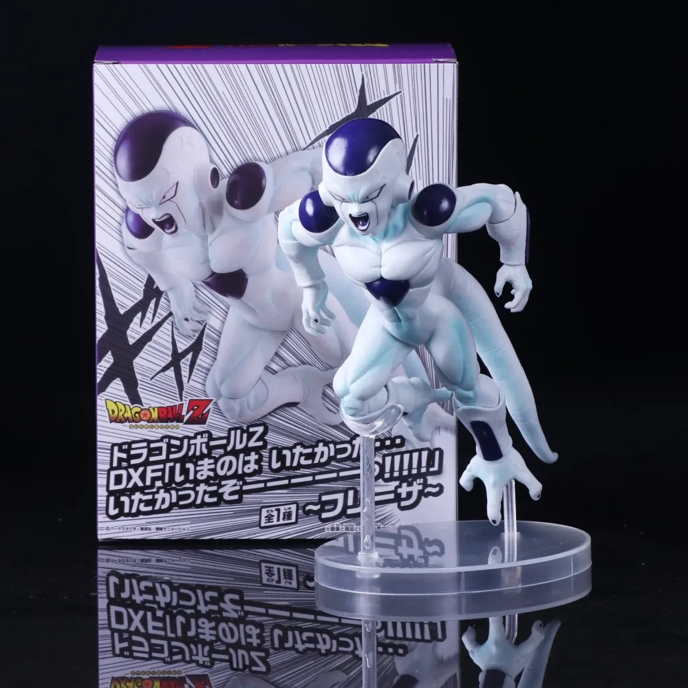 Аниме Dragon Ball Z белый Frieza конечное тело ПВХ фигурка DBZ Супер Saiyan Goku Frieza конфронтация модель игрушки 15 см