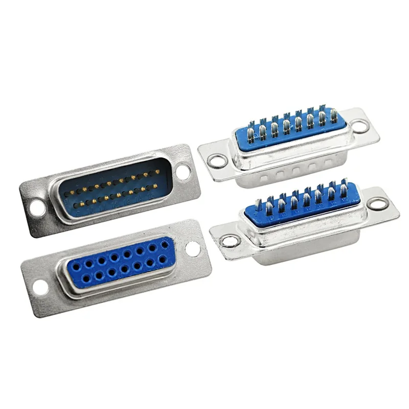 5 шт./лот дБ 15 25 37 разъем гнездовой с разъемом D Sub контактный PCB Бесплатная