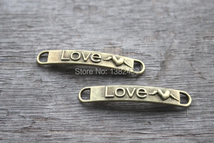 15 шт., подвески для браслета 6 х38 мм