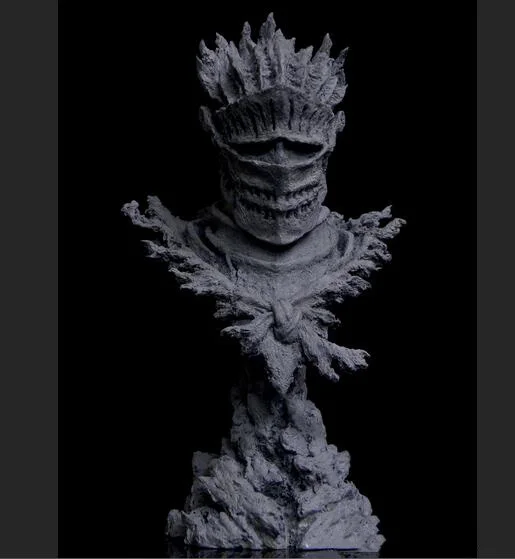 1/8 150 мм Смола Бюст строительный комплект пламя Охотник|resin bust|bust resinhunter hunter |