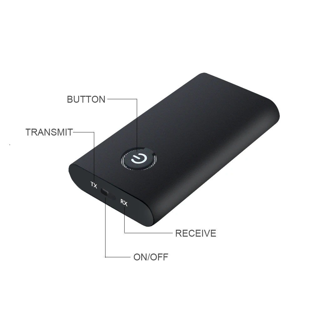 Домашний автомобильный Bluetooth приемник передатчик Aux адаптер стерео аудио Mp3