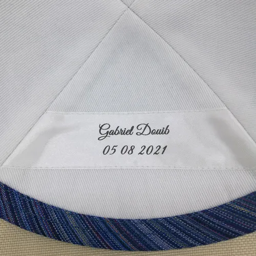 Вышивка и печать для 19 см сатина Kippot Kippa yarmulke Kipa еврейские шапки kippah kullies