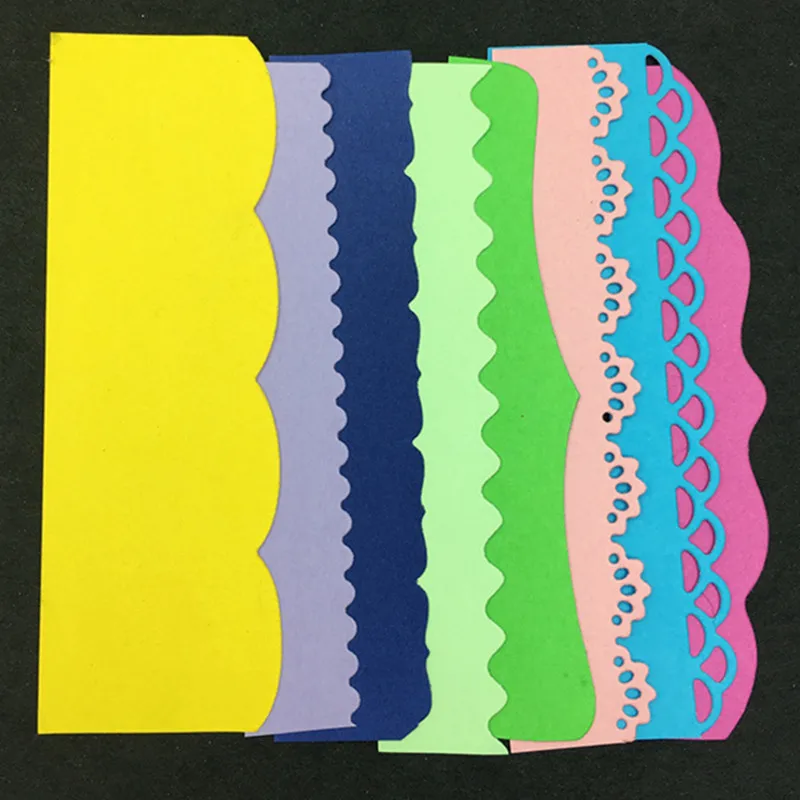 

Decorative Cards Edges Lace Border Cutting Die Stencils Template for Scrapbooking Card Album Embossing DIY Metal Crafts Gift