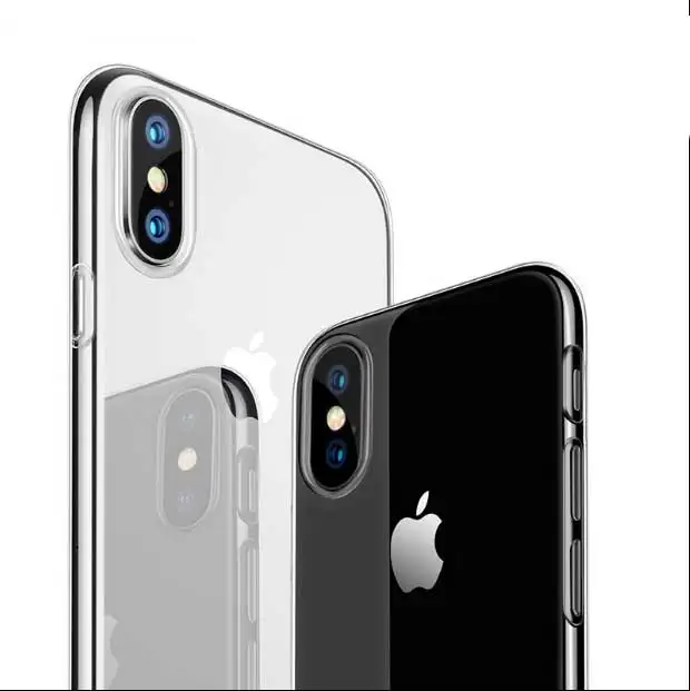 2 шт./лот для iphone5 5S SE прозрачный чехол силиконовый телефона iPhone 7 8 Plus iphone X 6 6S