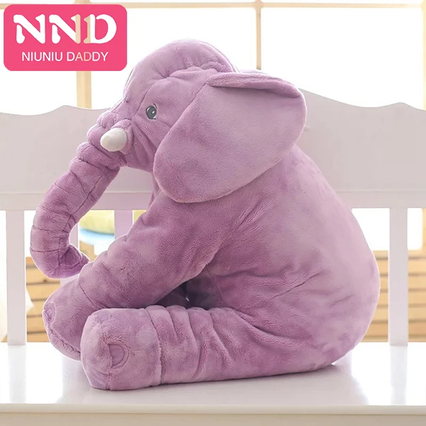 Niuniu Daddy 40 см/60 см Высота плюшевая кукла слона игрушка для детей спящая задняя