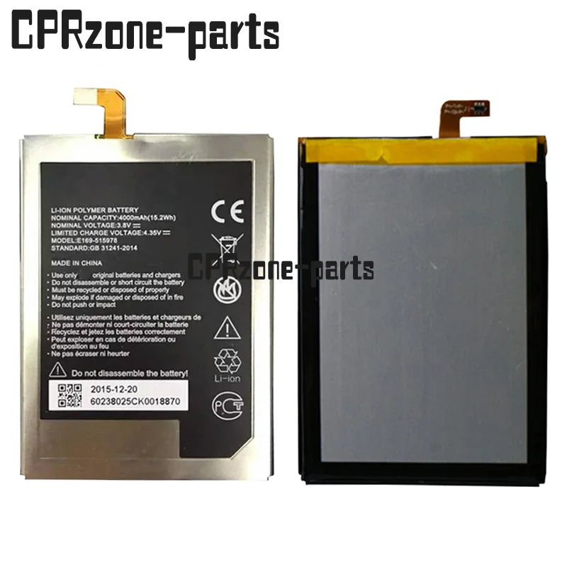 100% гарантия Батарея для ZTE Blade X3 Q519T D2 A452 E169 515978 4000 mAh по Бесплатная