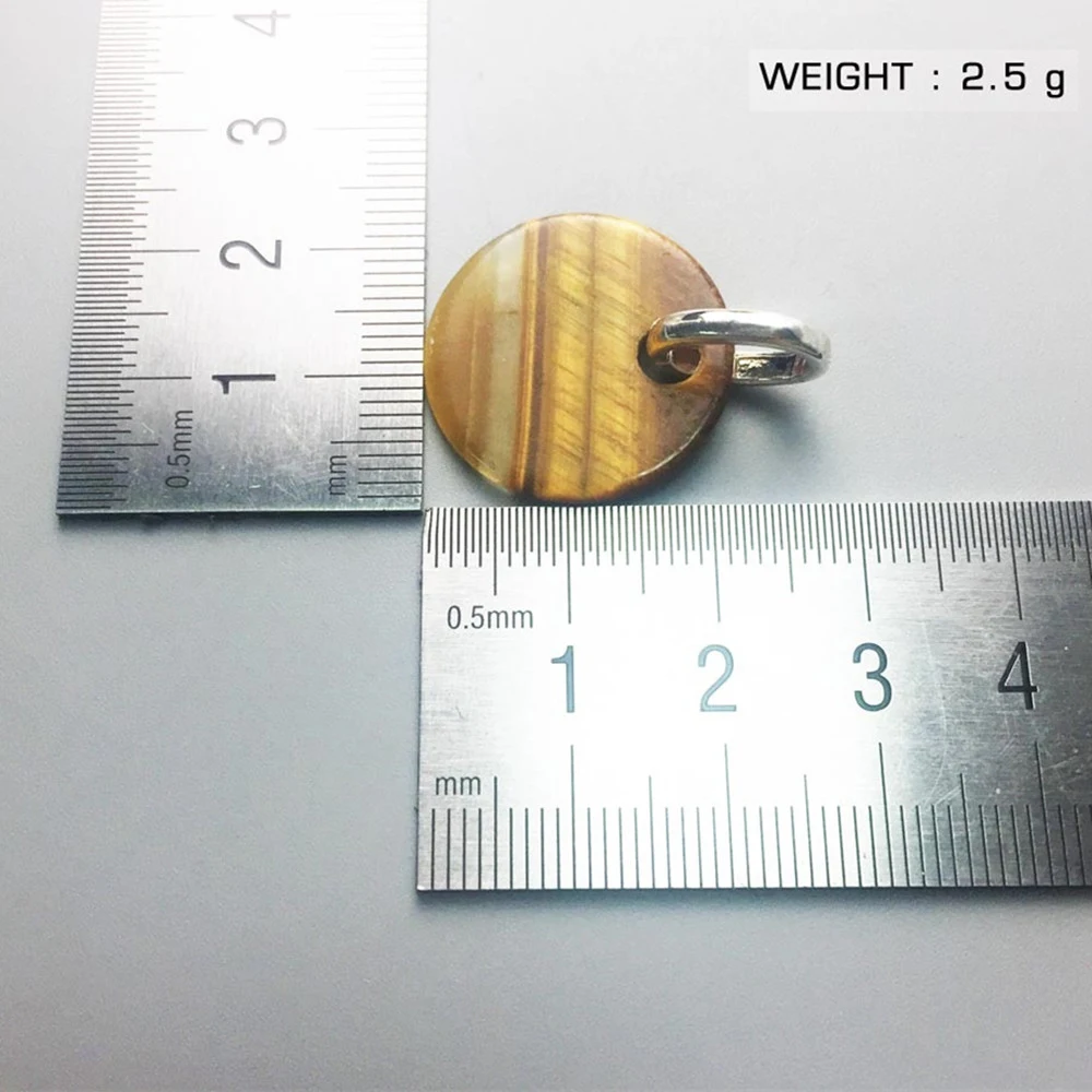 Подвеска-кольцо тигровый глаз для мужчин и женщин | Украшения аксессуары