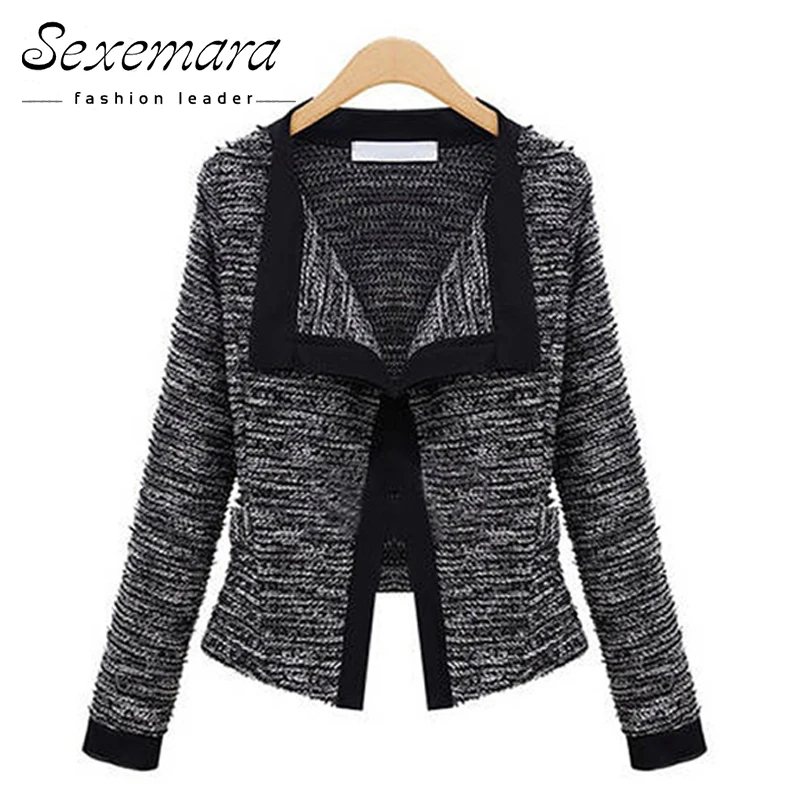 Новый европейский стиль куртка бомбер с длинными рукавами и отложным воротником