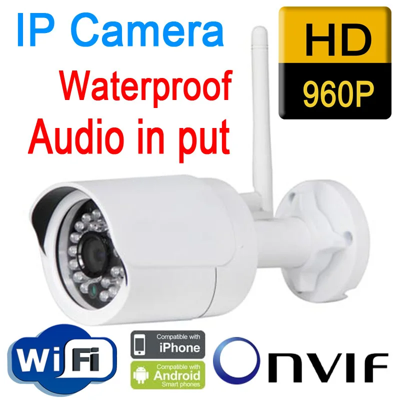 

cctv ip camera Wireless outdoor waterproof 960P 1.3mp security cameras wifi ir system security home onvif audio de vigilancia