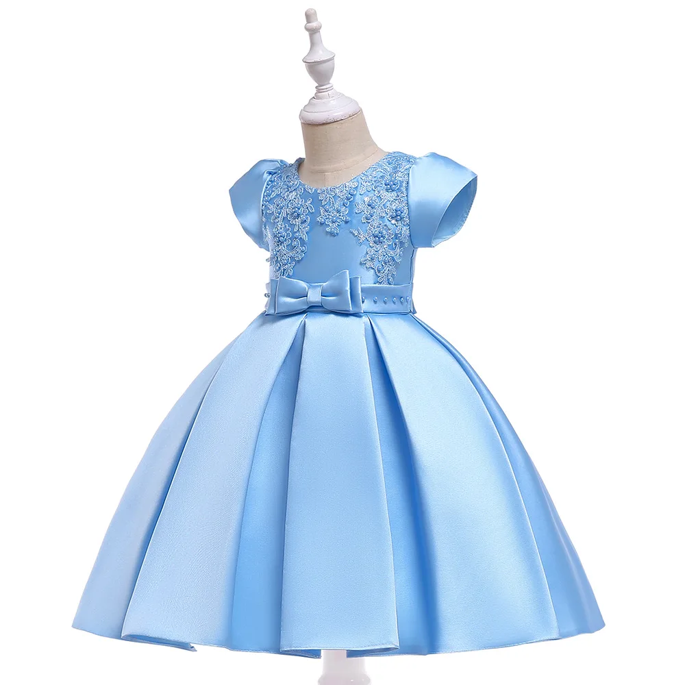 Высококачественное элегантное детское платье принцессы костюм платья для