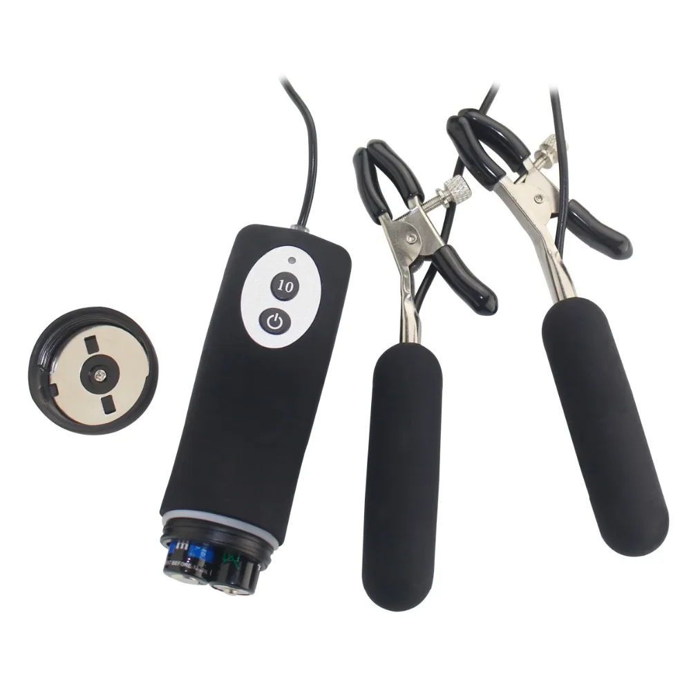 Клипса для сосков 10 частот вибратор устройство массажа груди Стимулятор клитора