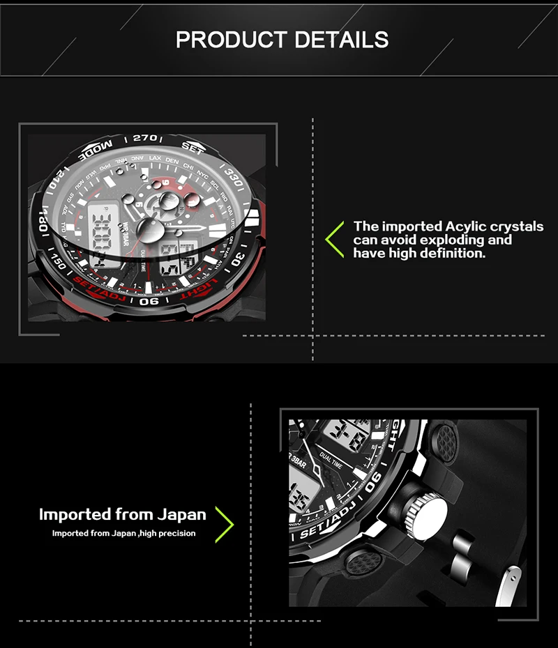 XFCS 2017 waterproof watches for men original man watchs shockesportivo mens top brand digitales watch military clock accurate |