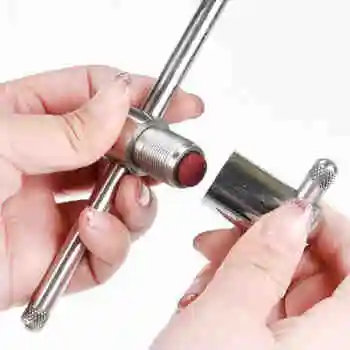 Металлический бильярдный кий наконечник пресс форма инструмент-плоский | Спорт и