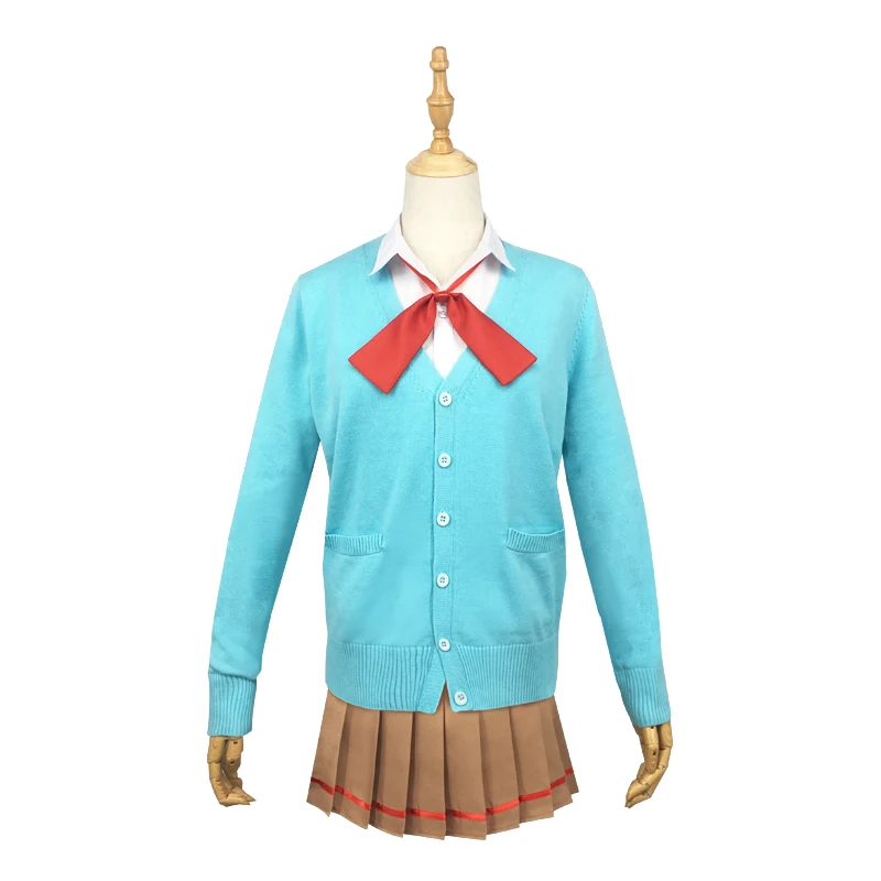 Аниме Bokutachi wa Benkyou ga Dekinai We Never Learn Fumino Furuhashi костюм для косплея Униформа Comic Con наряд