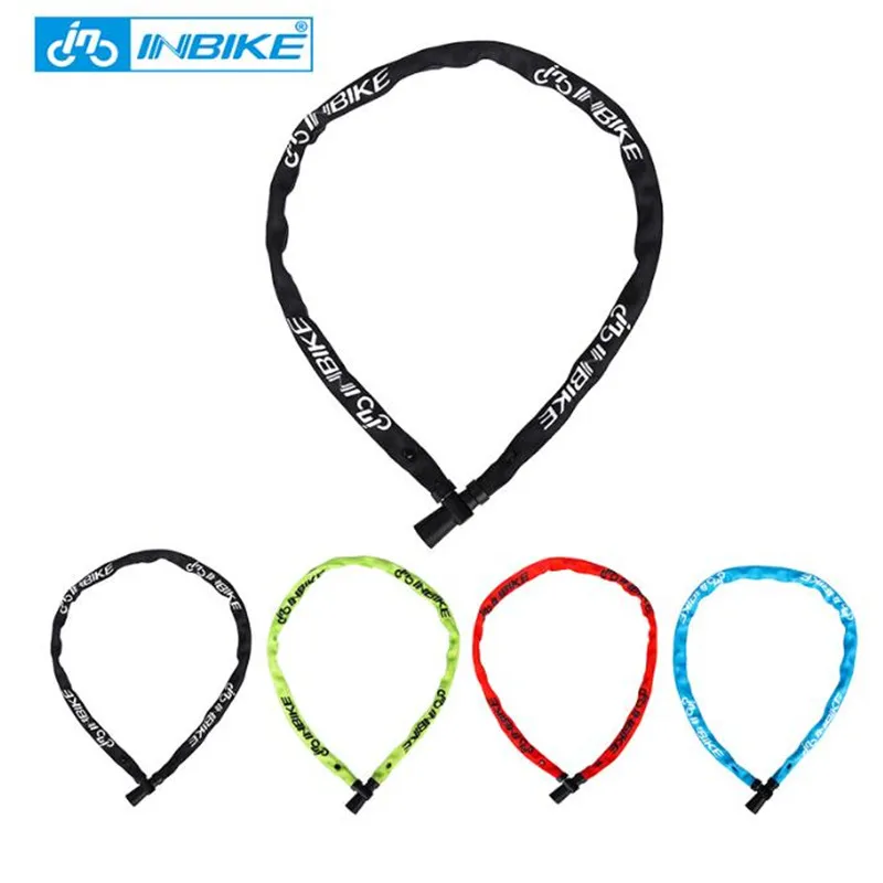 INBIKE замок для велосипеда стальной 100 см CL203|lock steel|bicycle chain lockbike lock |