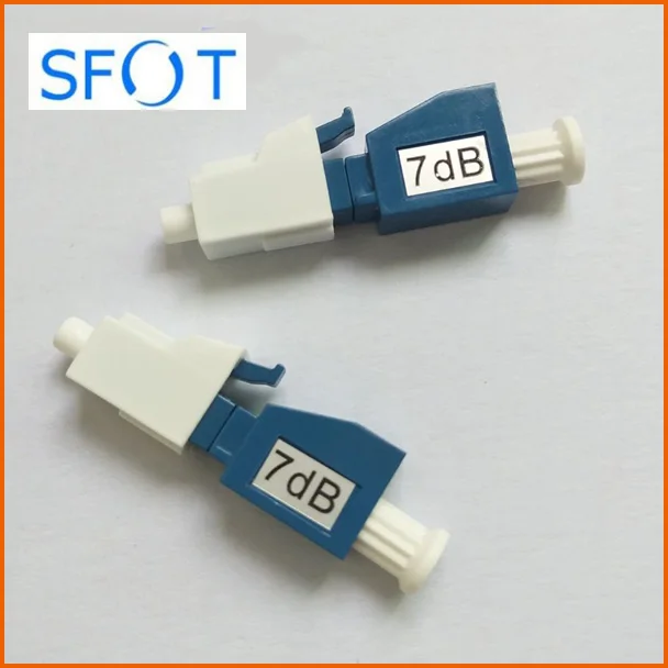 

Free shipping, 10pcs/lot LC/UPC female to male fiber optic Attenuator,1/3/5/7/10/15/20dB for your choice