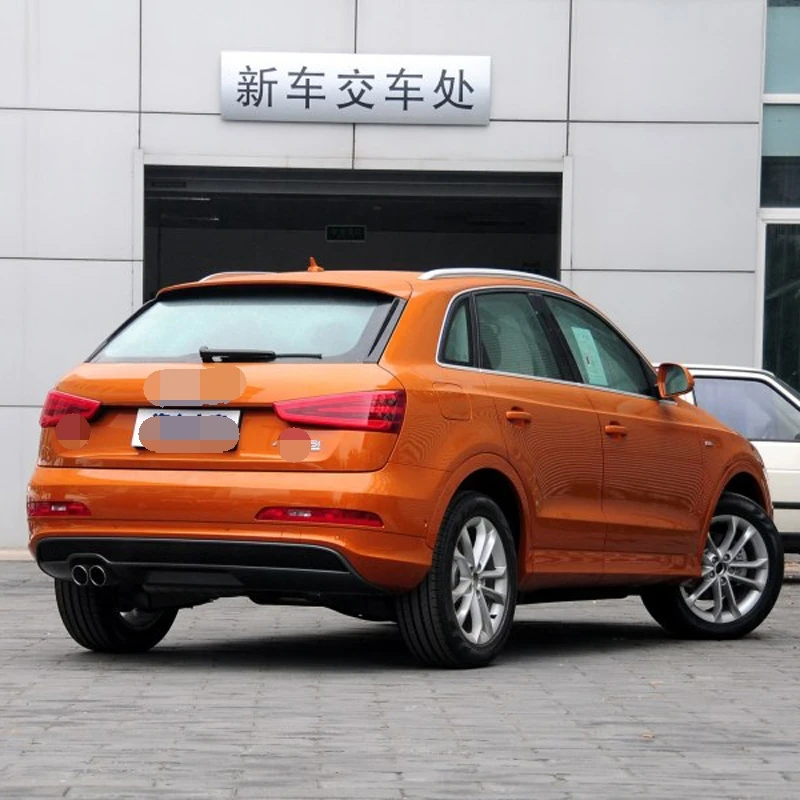 

Use Gear Box cover frame Strip High Quality Car Interior Accessories Abs Chrome For Audi Q3 2014