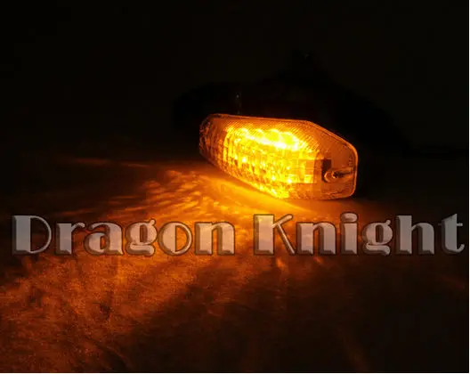 CHM-Для Мотоциклов LED Поворотов Индикаторы Мигалки Лампы Черный |