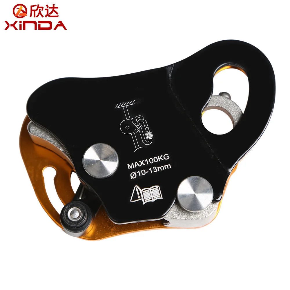 XINDA Brand Rock Climb Asending & Descending Safety Equipment Removable Rope Gripper Automatic Lock Anti Fall Protctive Gear | Спорт и