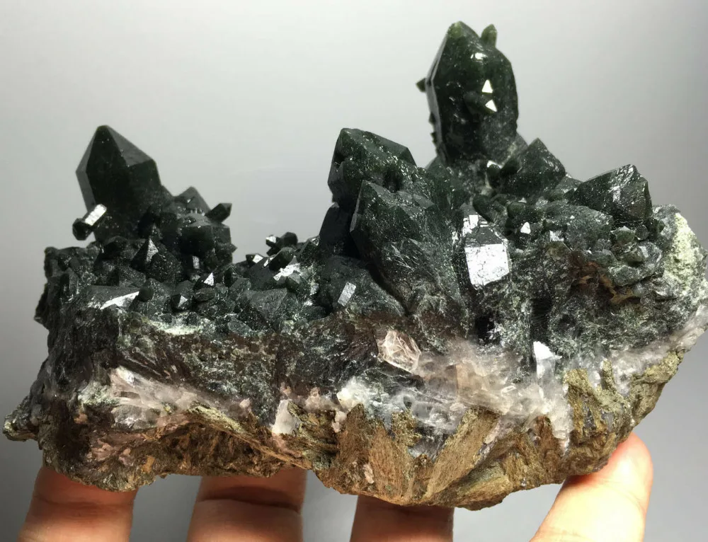 429g NATURAL Green Quartz Crystal Cluster Specimen from Inner Mongolia graduation gifts | Дом и сад