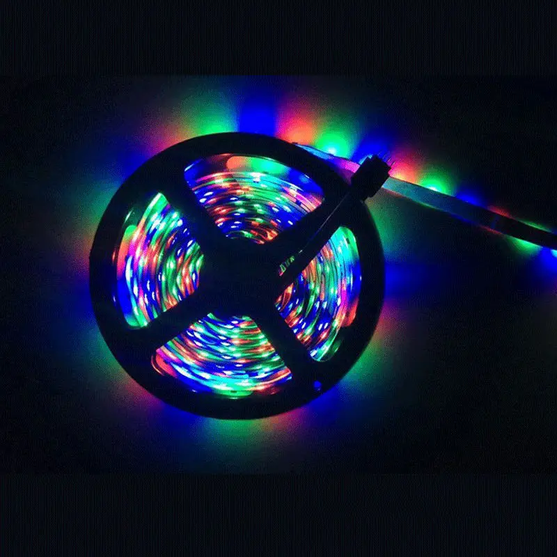 Светодиодные полосы 5050 RGB Водонепроницаемый 300 светодиодов 5 м + LED контроллер 44keys