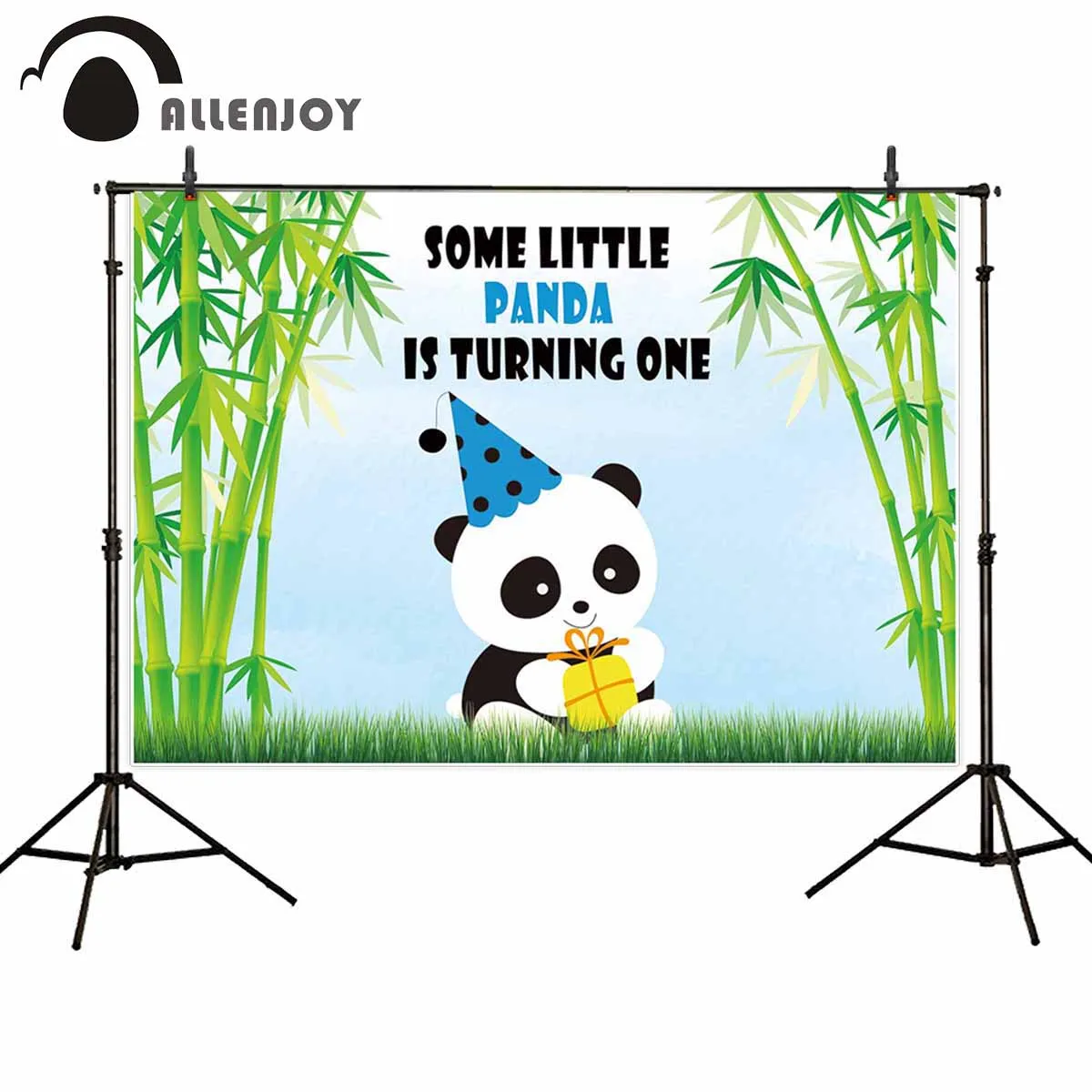 

Allenjoy фон для фотосъемки новорожденных с изображением панды из мультфильма фон для фотосъемки на день рождения фон для фотосъемки
