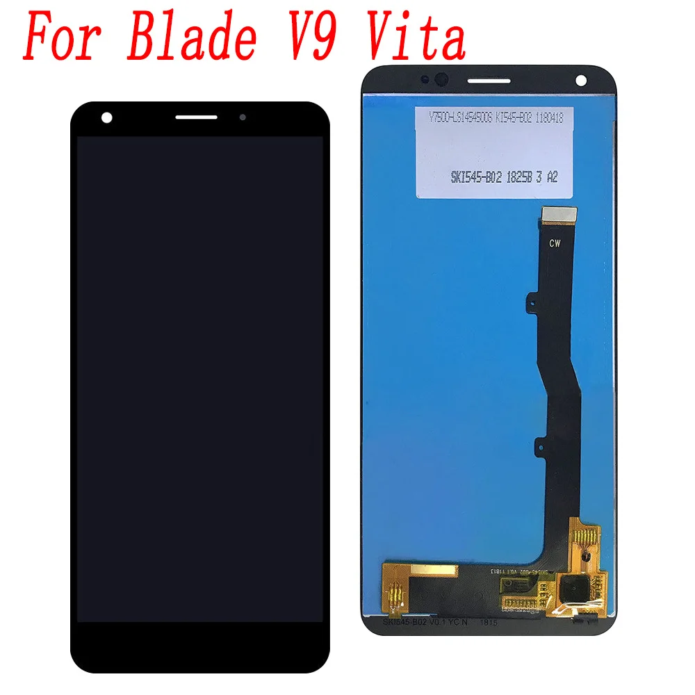 5 4 ''цельный ЖК дисплей + сенсорный экран дигитайзер в сборе для zte лезвие V9 Vita