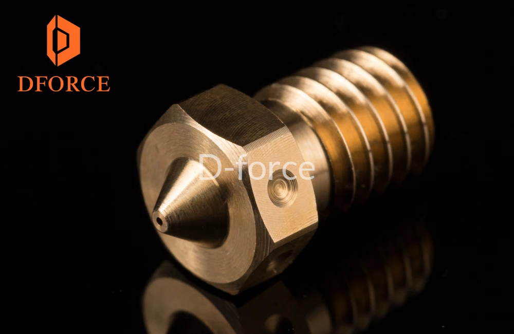 DFORCE-высокое качество E3D V6 насадки для 3D принтеров hotend полноразмерная упаковка 3D-принтеров dforce E3D насадки