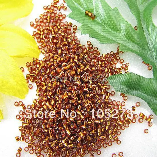 

New Free Shipping glass beads Brown Color 8g/lot Wholesale Price DIY Jewelry For Women gIFT