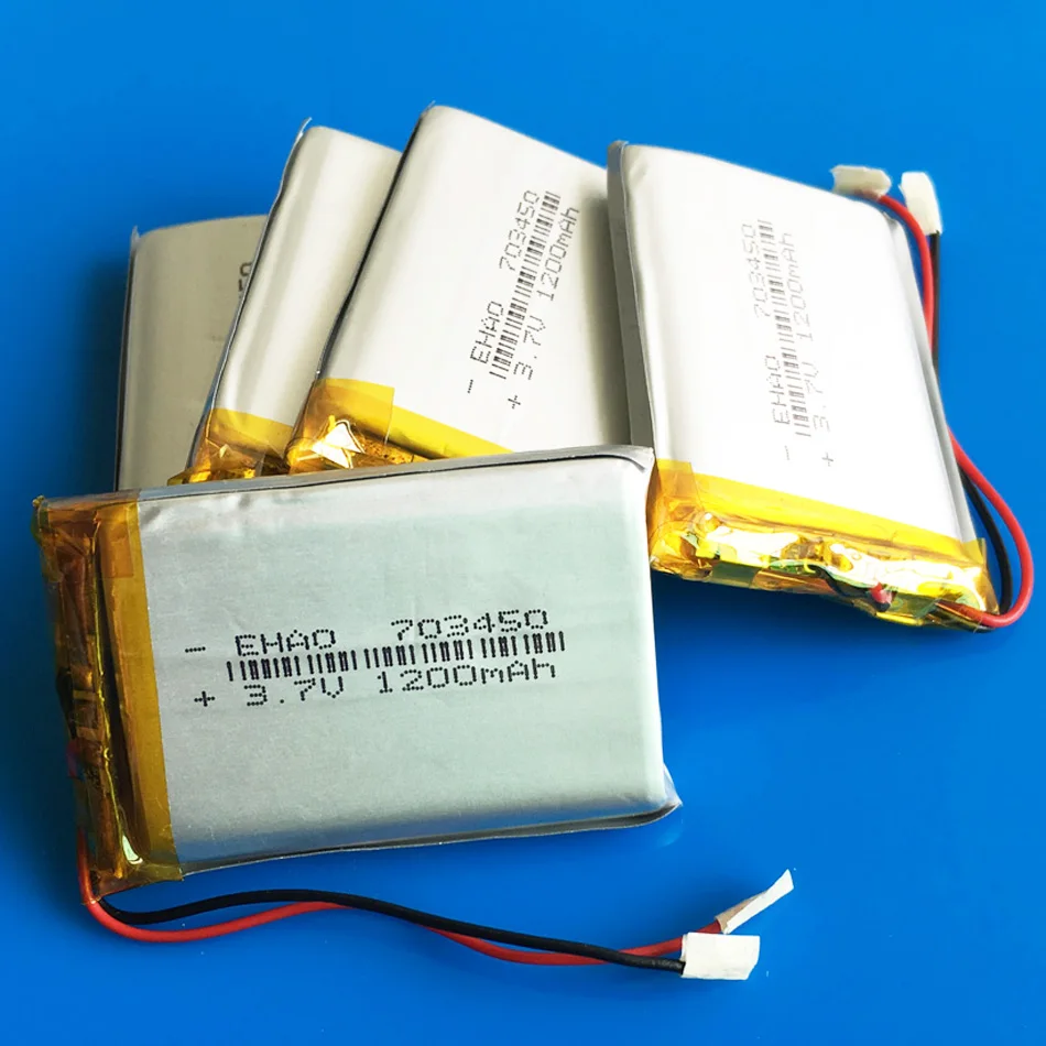 5 шт. литий полимерные аккумуляторы 3 7 в 1200 мАч|li ion|rechargeable batterylithium battery |