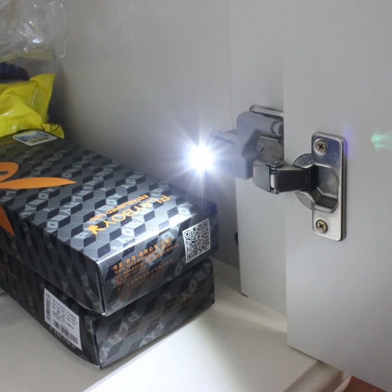 0.25W Inner Sensor Light LED Hardware Under Cabinet Hinge Universal Kitchen Bedroom Living Room Cupboard Wardrobe | Лампы и освещение