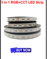 5 шт. 6Pin 6-Pin RGB CCT разъем для светодиодной ленты 6 pin 12 мм ширина 1-Way или 2-Way Solderless адаптер для RGB+ CCT светодиодные ленты