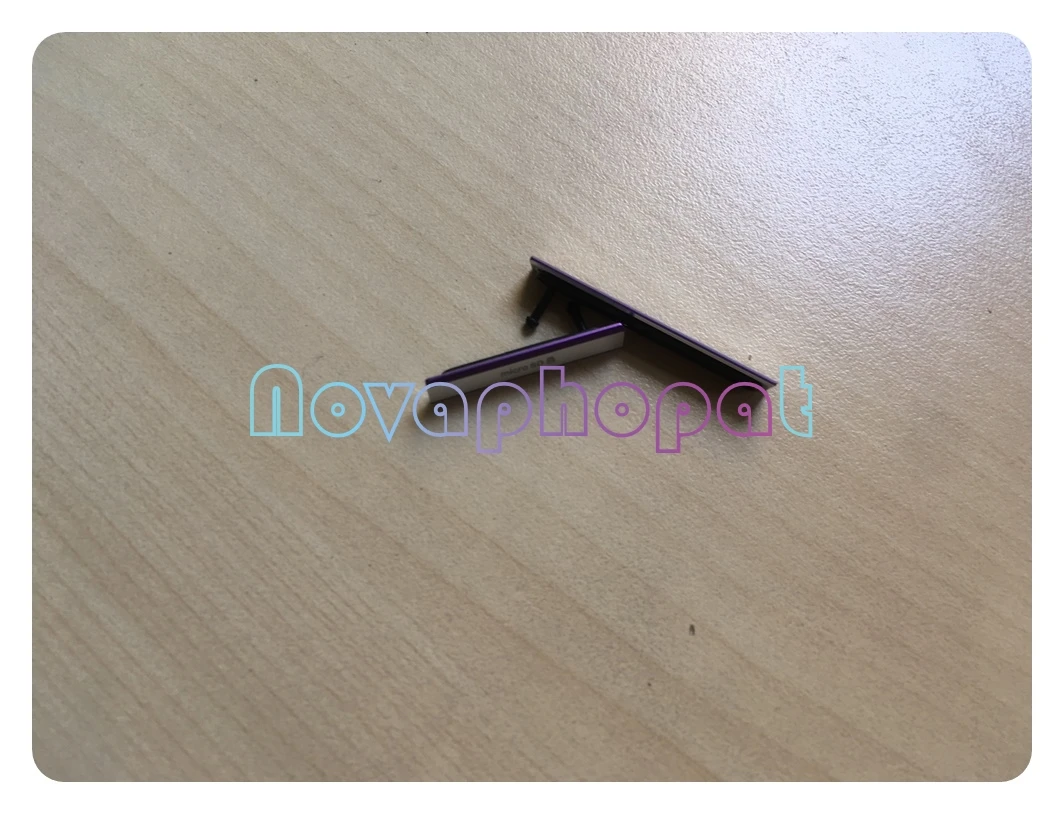 Заглушка от пыли Novaphopat L50W для Sony Xperia Z2 D6502 D6503 D6543 разъем sim карты Micro SD USB