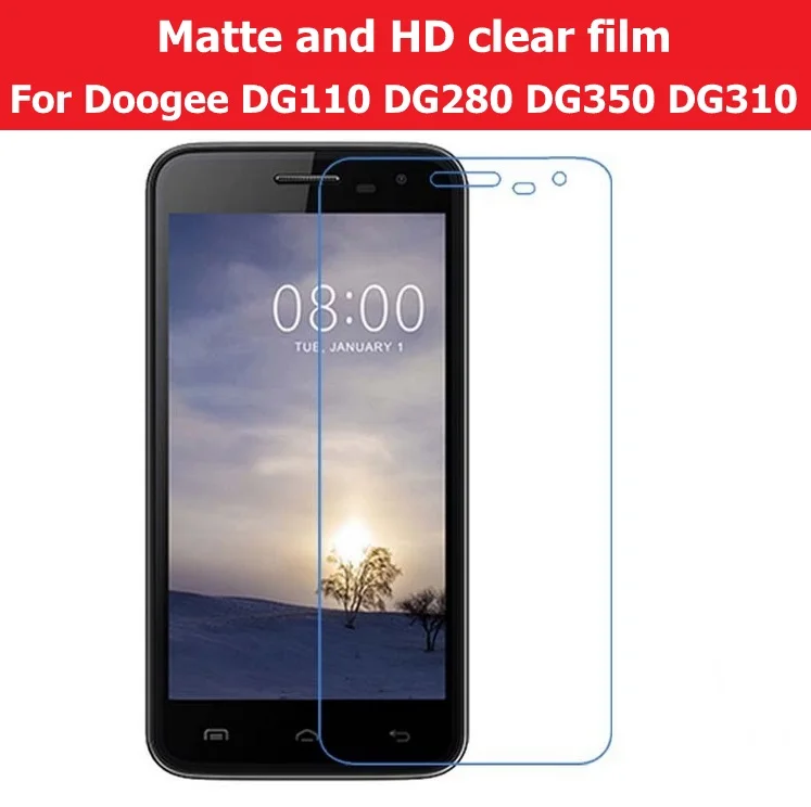 Передняя Антибликовая матовая пленка Для Doogee Coll 3 DG110 Dg280 пикселей DG350 Voyager2 DG310 HD