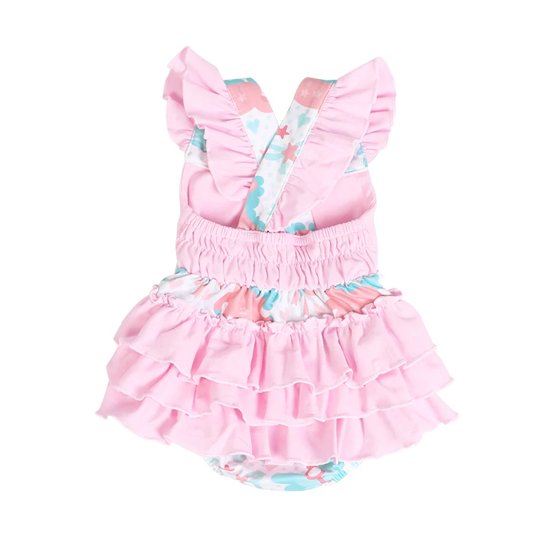 Kaiya Angel 4 июля модные комбинезоны для новорожденных мальчиков и девочек в синий
