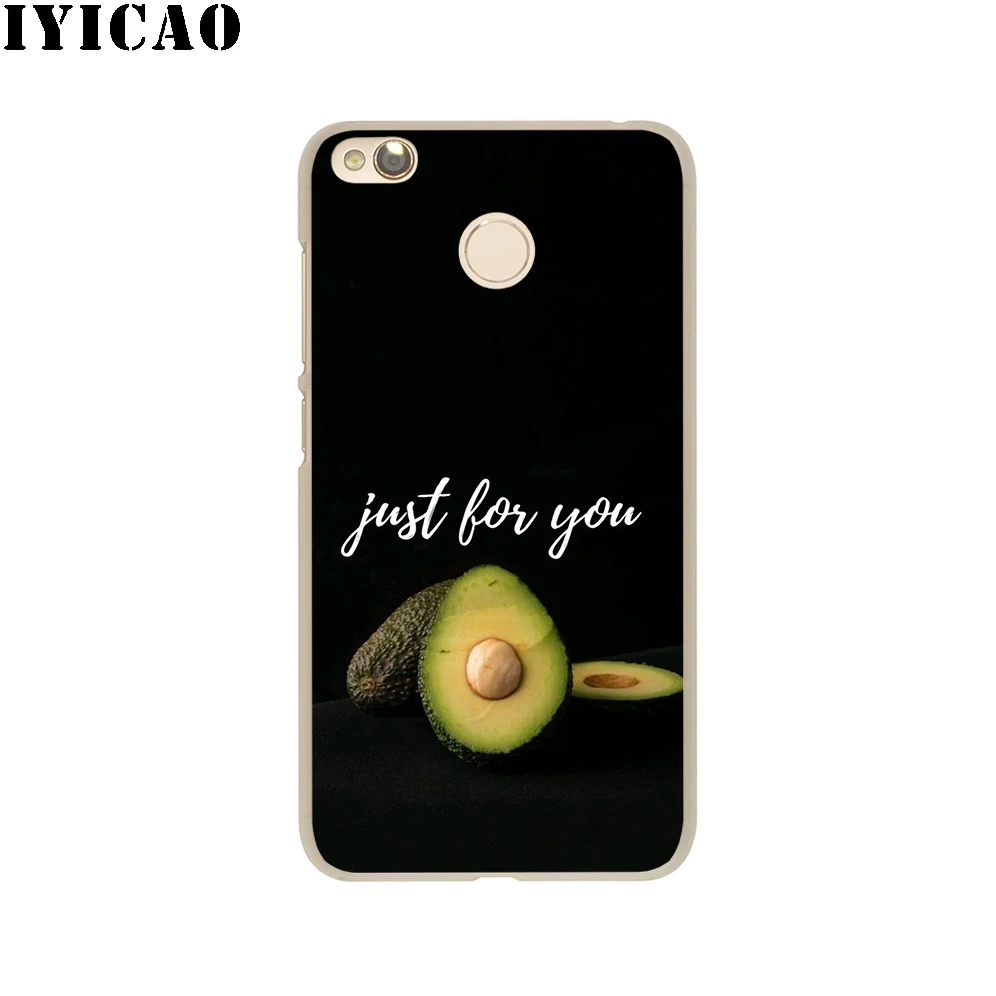 Жесткий чехол IYICAO avocado для Redmi 8A 6A 4A S2 Note 7 3 4 4X 6 5 Pro 5A Prime Plus Go | Мобильные телефоны и