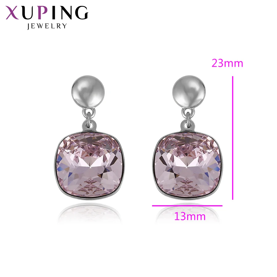 11 Xuping простые серьги темперамент кристаллы от Swarovski элегантные ювелирные изделия европейский и