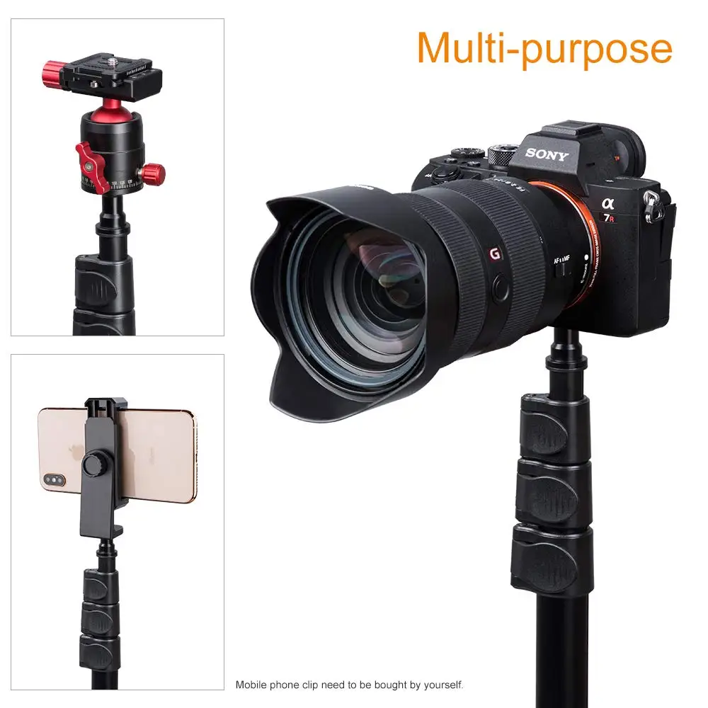 K& F концепция 78,7" алюминиевая фотография/Видео штатив светильник стойка для Relfectors софтбоксы светильник s зонтики фоны