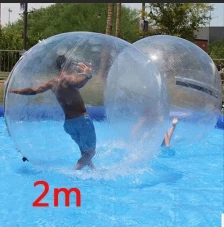 JIA INF надувной роликовый шарик, водный ролик, прогулочный мяч - Цвет: 2m-Normal zip