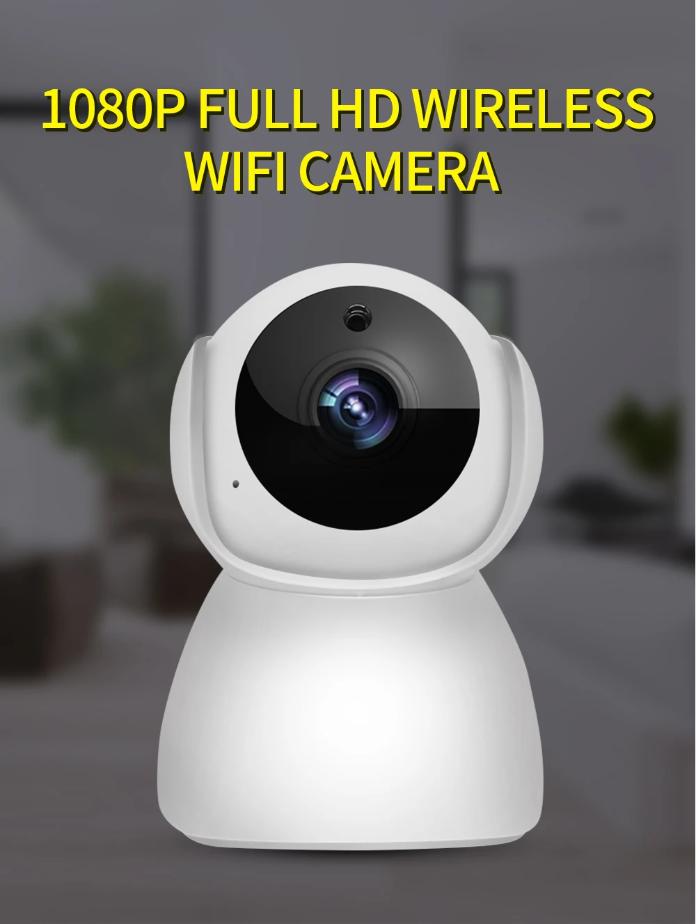 SDETER, ip-камера 1080 P, беспроводная камера для домашних животных, CCTV, Wifi, камера для домашней безопасности, 2 способа аудио, ночное видение, детский монитор, для помещений, 2МП камера