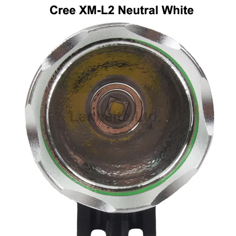 Cree XM L2 U3 3C нейтральный белый 4500K 5000K 4 Mode 1000 Lumens Bike светильник серый (1 шт.)|u3 usb|1 pc