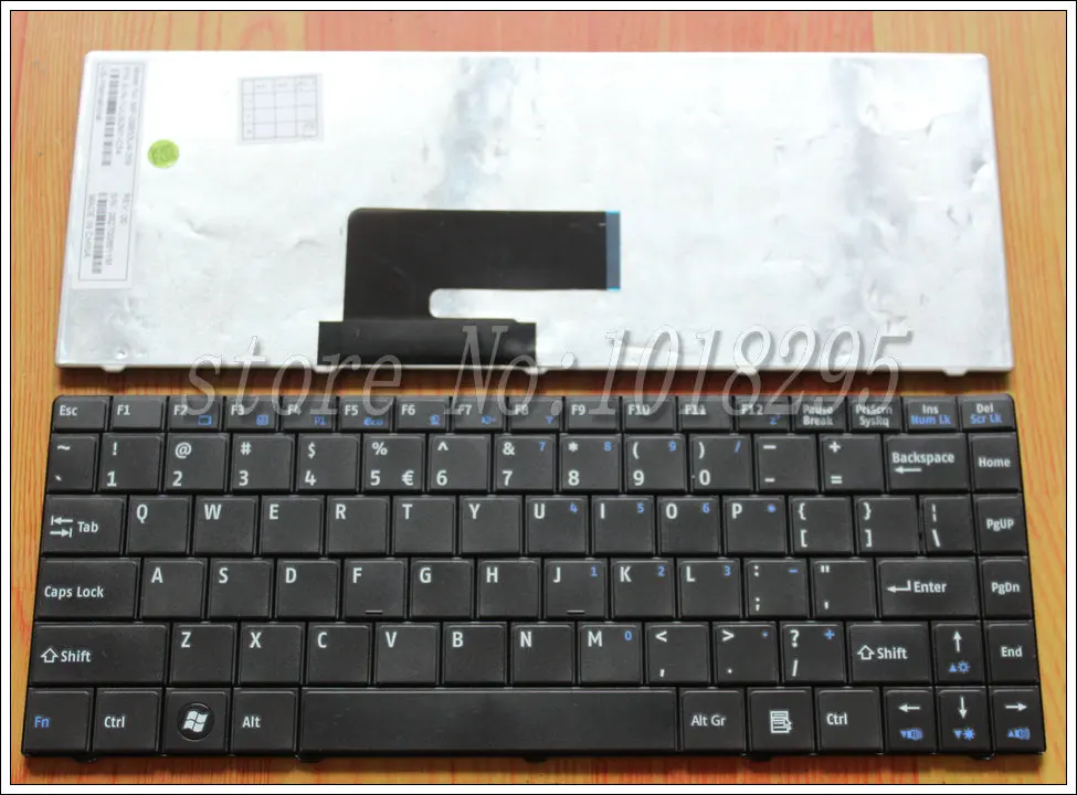 Новая клавиатура US для MSI X320 X300 X340 X400 tastaur Medion Akoya Mini E1312 E1313 черная ноутбука|keyboard for