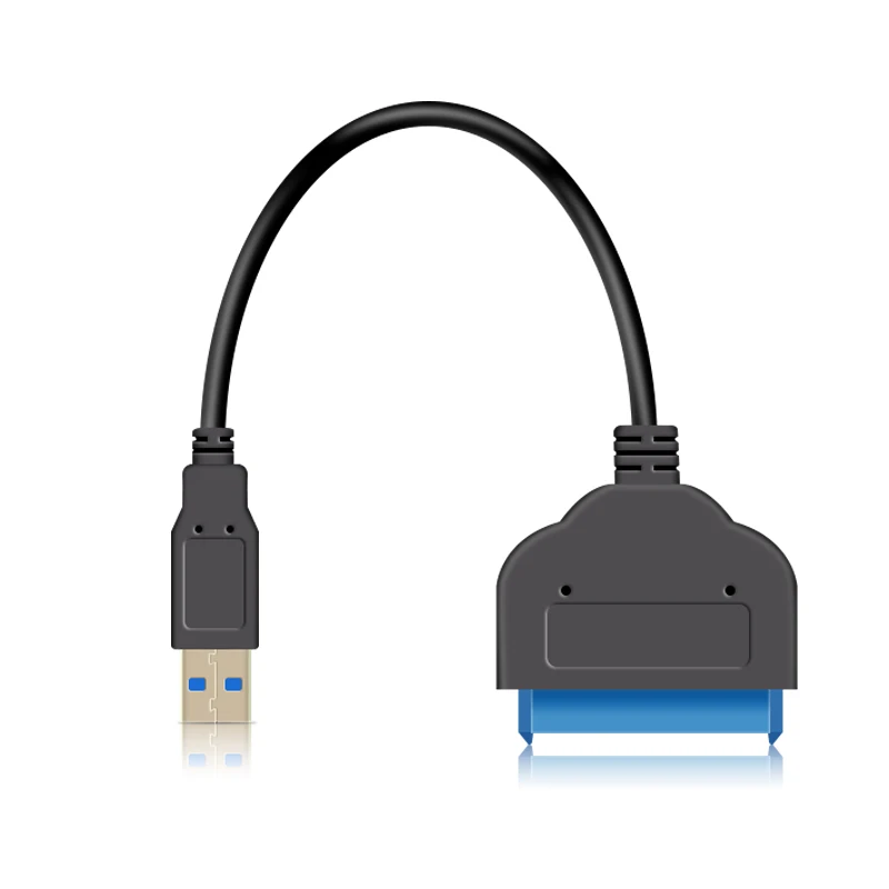 USB 3,0 до 2,5 дюймов SATA III жесткий HD кабель для передачи данных кабель-адаптер с UASP-SATA на USB 3,0 конвертер для SSD/HDD